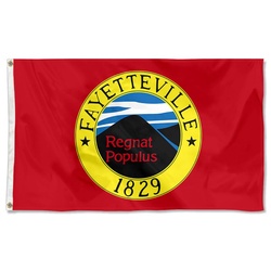 Fayetteville, Arkansas Flag Banner