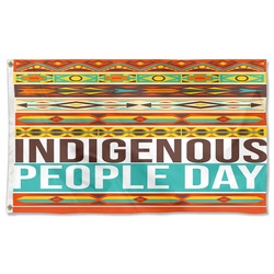 Indigenous People Day Flag Banner