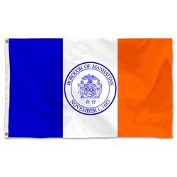 Manhattan, New York, New York Flag Banner