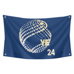 Kanye West YE 24 2024 for President Political Campaign Flag  Banner