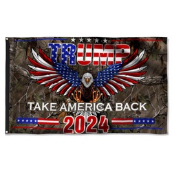 Take America Back Trump 2024 Flag Banner
