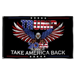 Trump 2024 Take America Back Flag Banner