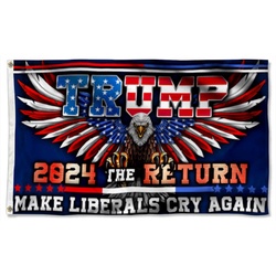 Trump 2024 The ReturnTake America Back Flag Banner