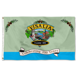 Visalia, California Flag