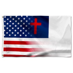 Christian Flag American Christian Flag Banner