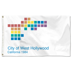 West Hollywood, California Flag