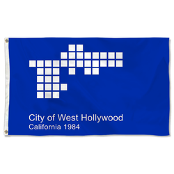West Hollywood, California Flag(1986-2014)