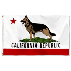 California German Shepherd Dog Flag Banner 41407