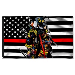 9 11 Never Forget Firefighter 20th Anniversary Of September 11 Firefighter Flag Banner 41521