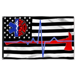 EMT Firefighter Flag Banner 41527