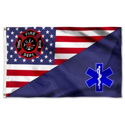 First Responder Firefighter EMT Flag Banner 41534