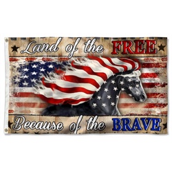 Horse Beyond flag Banner 41751