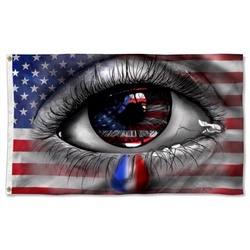 American Eye Patriotism Flag Banner 41831