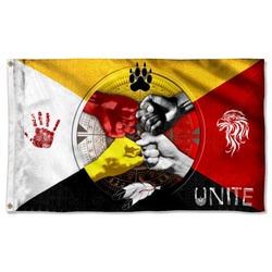 Native American Medicine Wheel Flag Banner 41819