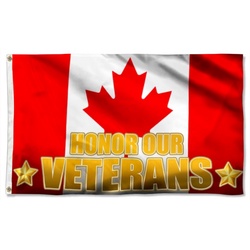Veteran Canadian Veteran Honor Our Veterans Flag Banner 42530
