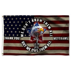 Veterans Day Thank You Veterans Flag Banner 42540