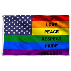 Pride LGBT American Flag Banner 42709