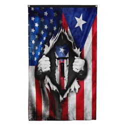 American Puerto Rico Flag