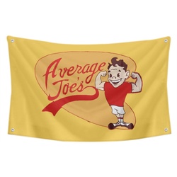 Average Joes Gym Dodgeball Flag Banner