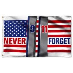 911 Patriot Day September 11 Attacks Never Forget 911 Flag Banner 41915