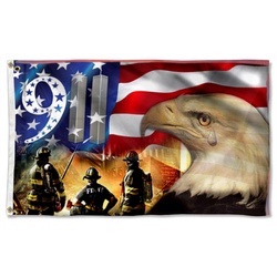 911 Patriot Day September 11 Attacks Never Forget 911 Flag Banner 41916