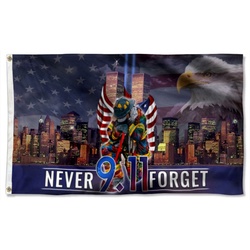 Patriot Day 9.11 Never Forget September 11th American Flag Flag Banner 41922