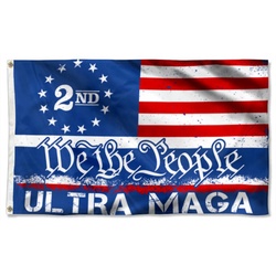 Ultra Maga We The People Flag Banner