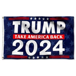 Trump 2024 Take America Back Flag Banner