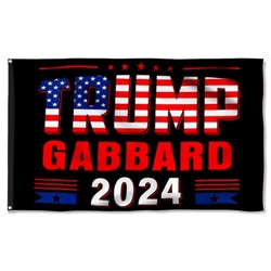 Trump Gabbard 2024 Flag Banner