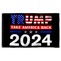 Trump Take America Back 2024 Flag Banner