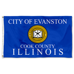 Evanston, Illinois flag