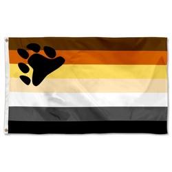 Bear Brotherhood Pride Flag Banner