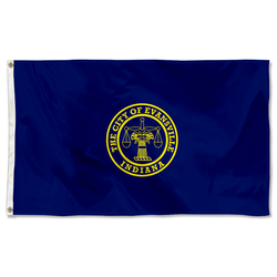 Evansville, Indiana flag