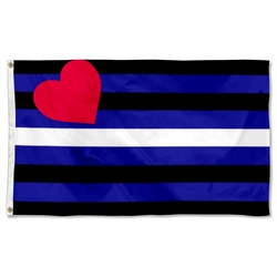 Leather Pride Flag Banner