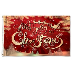 Christmas ly On Sky Flag Banner 60802