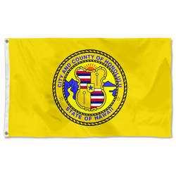 Former of Honolulu, Hawaii flag