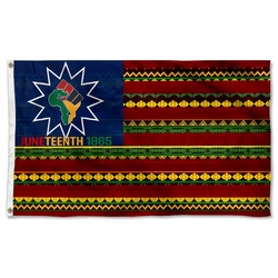Black History Month Juneteenth 1865 Flag Banner 60820