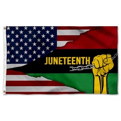 Black History Month Juneteenth Flag Banner 60821