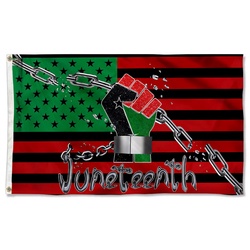 Juneteenth African American Flag Banner 60826