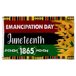 Juneteenth Emancipation Day 1865 Flag Banner 60829