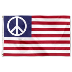 American Peace Flag banner