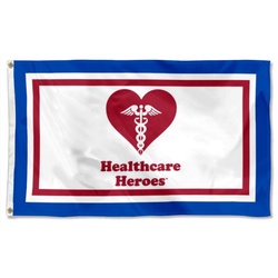 Healthcare Heroes Flag Banner