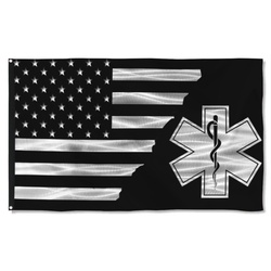 EMS American Split Flag Banner