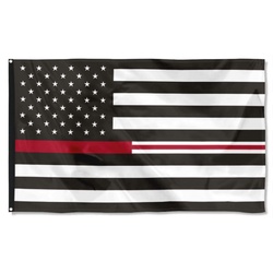 American Thin Line Flag Banner