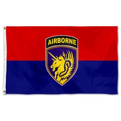 The Army 13th Airborne Division Flag Banner Design 1