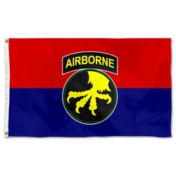 The Army 17th Airborne Division Flag Banner Design 1