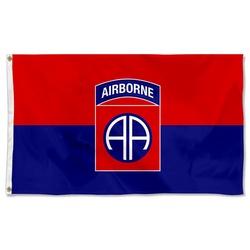 The Army 82nd Airborne Division Flag Banner