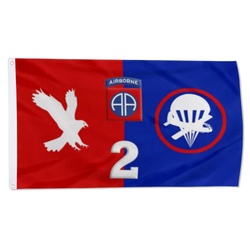 2BCT, 82nd Airborne Division Flag Banner