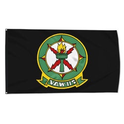 Carrier Airborne Early Warning Squadron 115 Flag Banner
