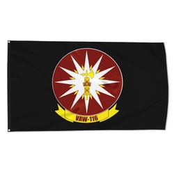 Carrier Airborne Early Warning Squadron 116 (US Navy) Flag Banner
